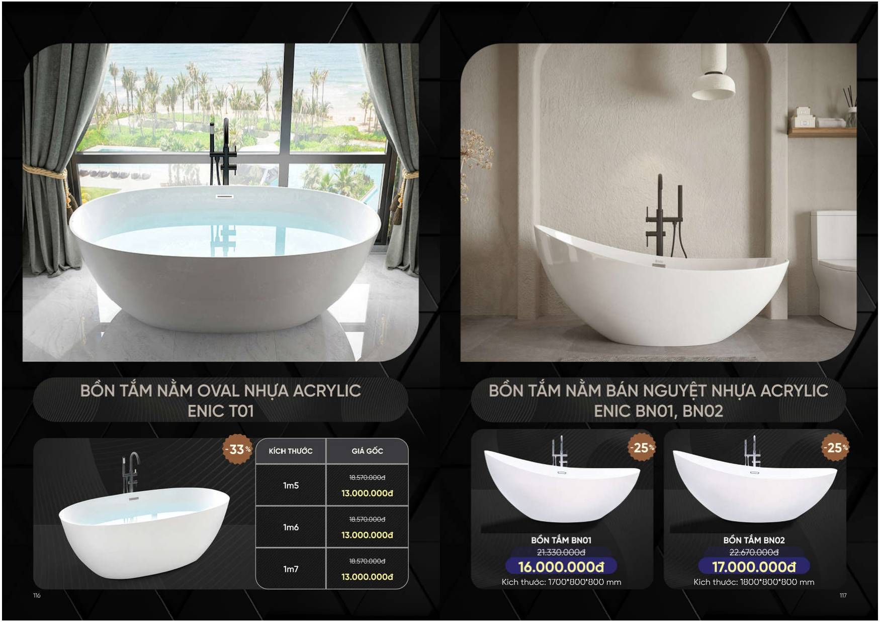 Bảng giá và Catalogue Thiết bị vệ sinh thông minh ENIC /Page 58